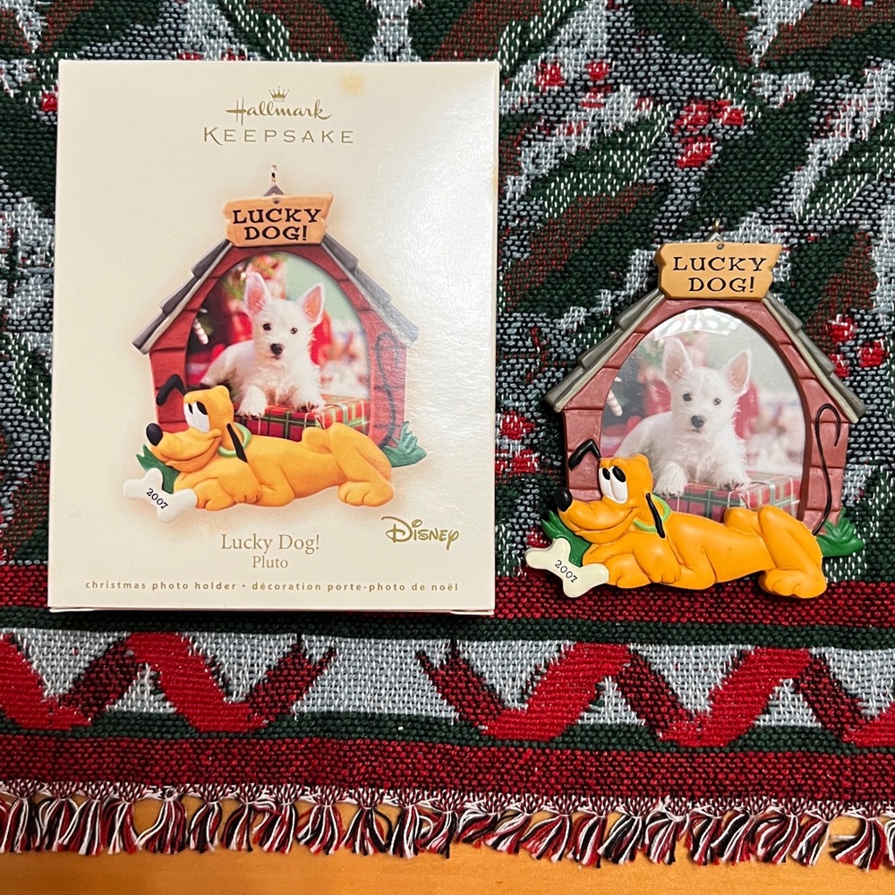 Hallmark Lucky Dog Pluto Frame w Magnetic 2007 - Picture 3 of 10